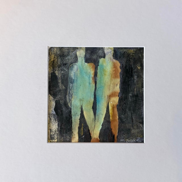 This abstract piece explores the tension of what is felt deeply—but held back. Layers of paint echo the complexity of...