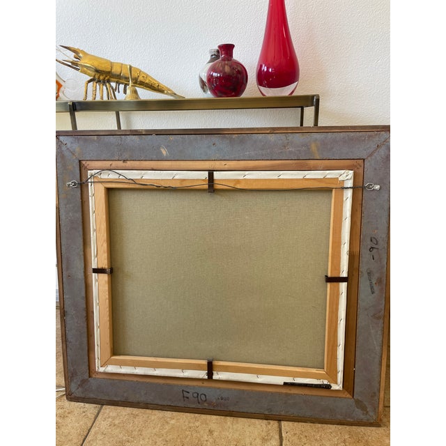 Traditional Alfred Jackson Still Life Oil Painting on Canvas, Framed For Sale - Image 3 of 3