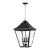 Sean Lavin by Visual Comfort Studio Galena 4-Light Outdoor Large Pendant Lantern in Textured Black For Sale