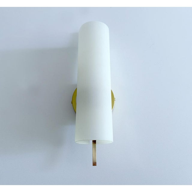 Vintage Glass Sconce from Hillebrand Leuchten, 1950s For Sale - Image 10 of 15