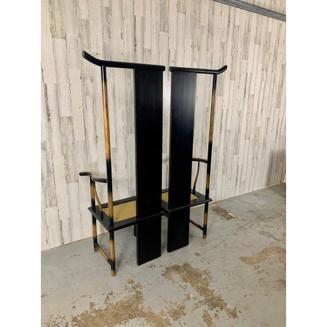 Shao Fan Sculpted Armchairs For Sale - Image 10 of 11