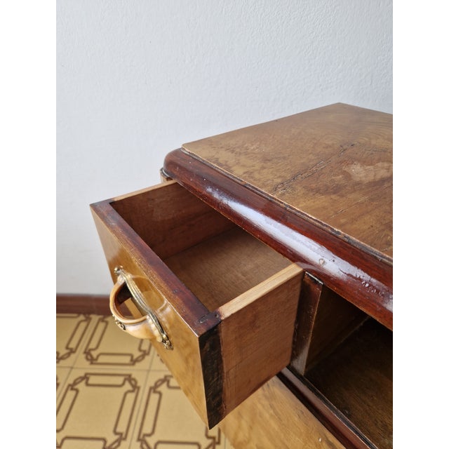 Art Deco Burl Bedside Tables, 1930, Set of 2 For Sale - Image 15 of 17