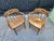 1980s Vintage Arts & Crafts Windsor Oak Wood Chairs- a Pair For Sale - Image 15 of 18
