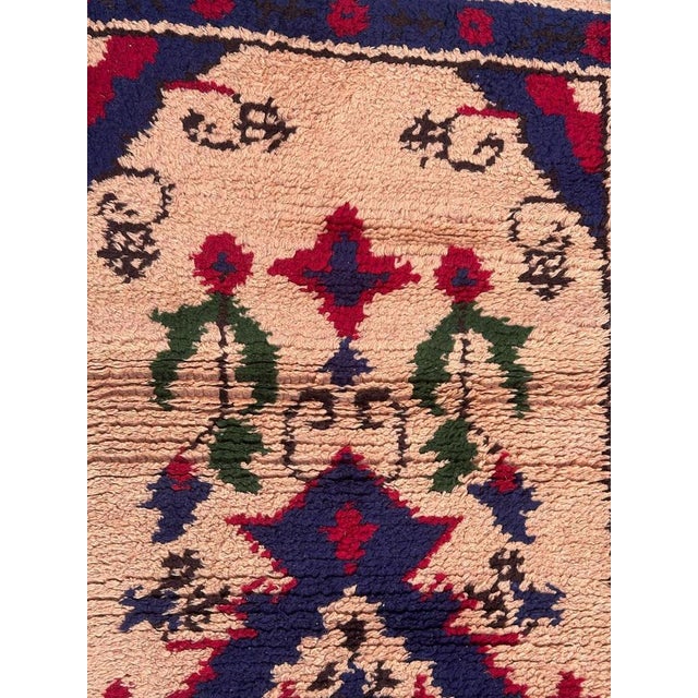 French Cogolin Oushak Rug, 1940s For Sale - Image 6 of 17