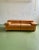 Erasmo Sofa in Brown Leather attributed to Afra and Tobia Scarpa for B&b Italia, 1970s For Sale - Image 4 of 11