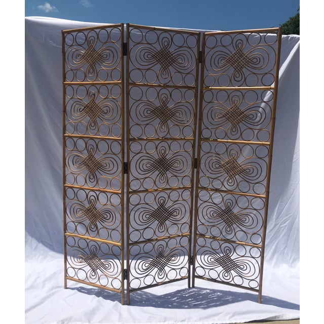 Vintage Boho Chic 3 Panel Divider Chairish