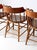 Antique Wood Captain's Chairs Set 3 For Sale - Image 13 of 15