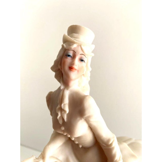 Wood Large Ceramic Sculpture from Capodimonte, Italy, 1970-1980 For Sale - Image 7 of 12