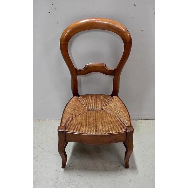 Louis Philippe Children's Chair in Cherry For Sale - Image 15 of 15