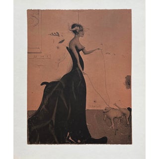 Paul Wunderlich 47 La Maitresse Et Son Chien For Sale