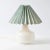 Mid-Century Modern Danish White Glass Table Lamp, 1980s For Sale - Image 3 of 9