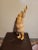 Traditional Vintage Santa Claus Corn Husk and Carved Decor For Sale - Image 3 of 5
