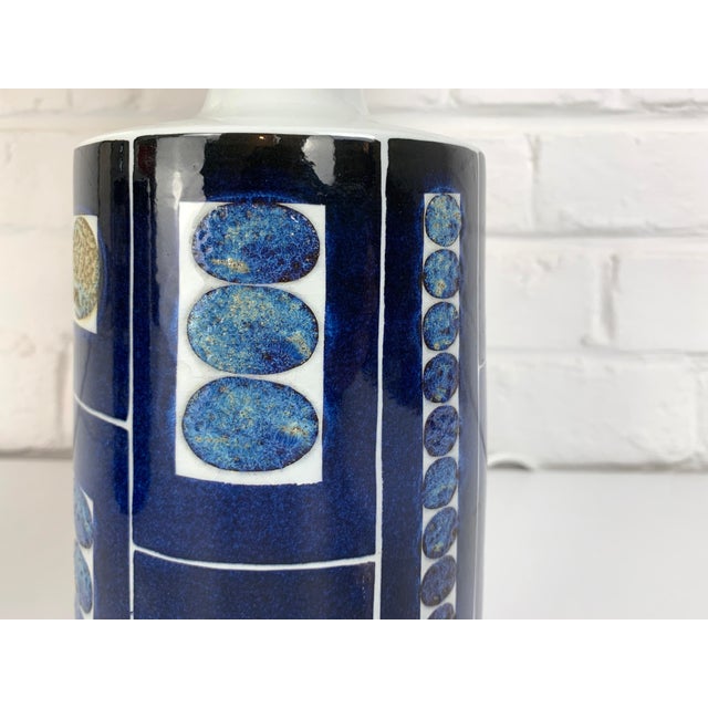 Danish Modern Ceramic Table Lamps by Inge-Lise Koefoed for Royal Copenhagen, 1960s, Set of 2 For Sale - Image 9 of 15