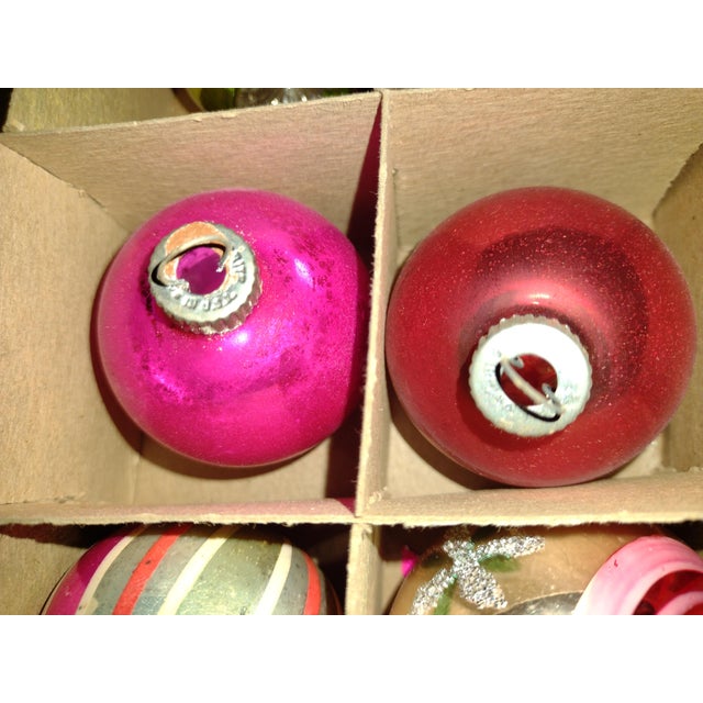 Shiny Brite and Other Ornaments in Shiny Brite Box For Sale - Image 17 of 18