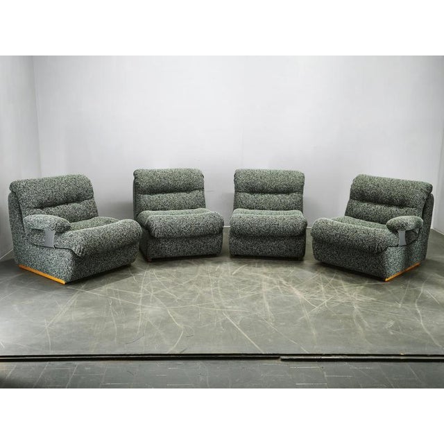 Space Age Modular Sofa, 1970s, Set of 4 For Sale - Image 14 of 17