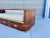 1960s Mid-Century Campaign Style Tiger Oak Daybed Sofa With Storage Drawers by Marge Carson For Sale - Image 9 of 13