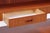 Wood Mid-Century Teak Bookshelf with Drawers and Hutch For Sale - Image 7 of 18