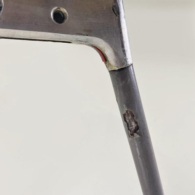 Italian DSC Chairs in Beech and Metal attributed to Giancarlo Piretti for Castelli / Anonima Castelli, 1965, Set of 4 For Sale - Image 14 of 16