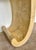 Tan 1970’s Karl Springer Attributed Lacquered Goatskin Console Table For Sale - Image 8 of 16