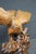 Large Mid-Century Modern Hand Carved Walnut Eagle Sculpture on Burl Wood Base For Sale - Image 12 of 12