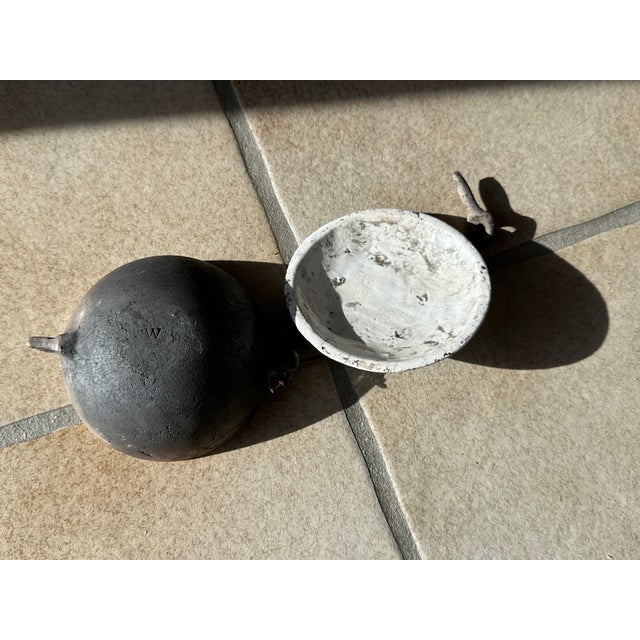 Small Handmade Raku Studio Ceramic Lidded Box, Germany, 1980s For Sale - Image 10 of 17