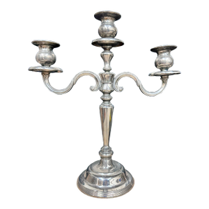 Vintage Silver Plate Candelabra