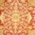 Traditional Mogul Collection Hand-Knotted Area Rug - Orange 6' 2" x 9' 3" For Sale - Image 3 of 4
