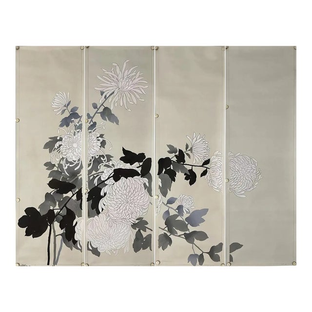 If you love the look of De Gournay wallpaper but not the price, this is for you. The listed price is for 4 panels of 22.6"...