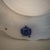 Chinoiserie W. H. Grindley Antique Flow Blue 9" Plate with Gold Trim from 1880s For Sale - Image 3 of 3