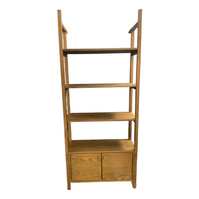 Four Hands Teddy 2 Door Wood Bookshelf, Danish Design For Sale
