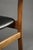 1960s Mid-Century Modern Scandinavian Dining Chairs in Teak and Vinyl, 1960s, Set of 4 For Sale - Image 5 of 18