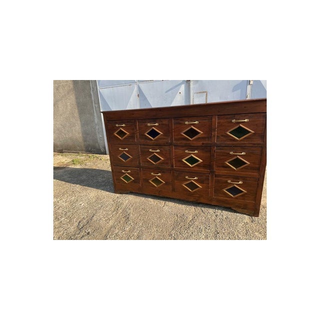 Shop Furniture in Larch Wood, 1890s For Sale - Image 4 of 18