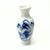 Blue & White Illustrative Hand Painted Petite Bud Vases - Set of 6 For Sale - Image 4 of 8