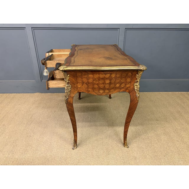 Antique French Parquetry Desk, 1885 For Sale - Image 18 of 18