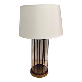Port 68 Modern Brass Edgewater Table Lamp For Sale