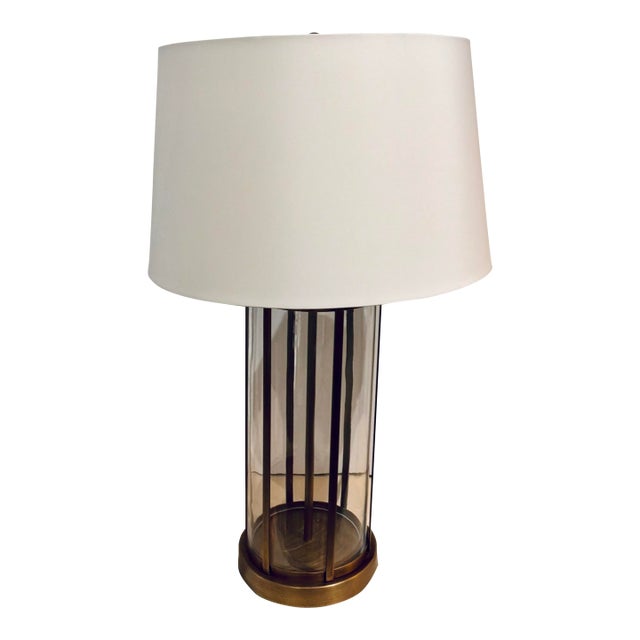 Port 68 Modern Brass Edgewater Table Lamp For Sale