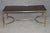 1960's Smoke Glass Maison Jansen Style Brass Coffee Table For Sale In Philadelphia - Image 6 of 11