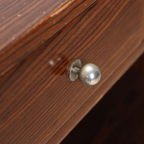 Vintage Console Table in Aluminium and Exotic Wood, 1970s For Sale - Image 5 of 11