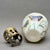Vintage Ne’Qwa Art “Butterflies” Reverse Painted Glass Fragrance Oil Lamp by P. Brault (Patricia Brubaker) For Sale In New York - Image 6 of 8