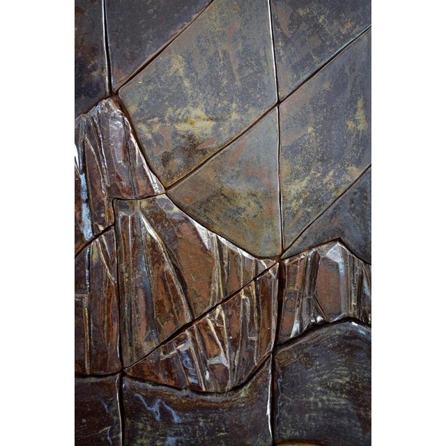 Not Yet Made - Made To Order Patina I Ceramic Mural by Audrey Vo Van For Sale - Image 5 of 8