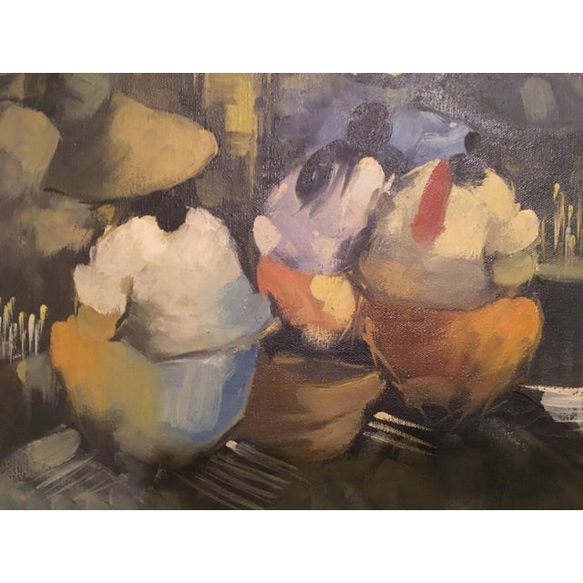 Alfredo Buenaventura MidCentury Impressionist Oil Painting Chairish