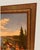 XL Framed Vintage Floral Landscape Oil Painting For Sale - Image 10 of 13