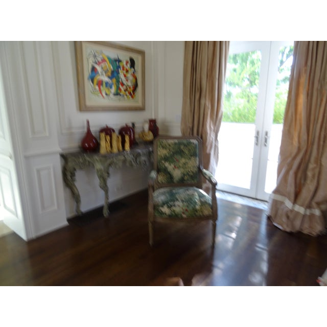 Wood Late 19th Century Louis XVI Style Chairs in Scalamandre Fabric - Pair For Sale - Image 7 of 11