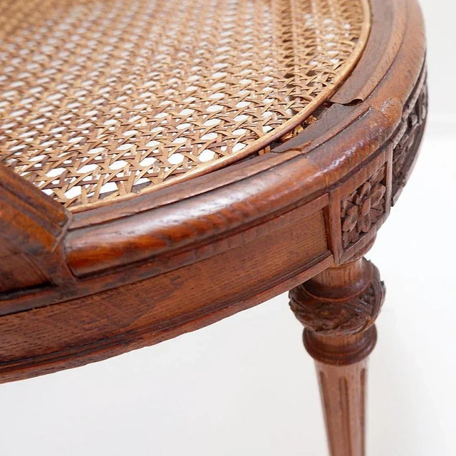 Early 20th Century Louis XVI Mahogany Armchairs, Set of 2 For Sale - Image 12 of 16