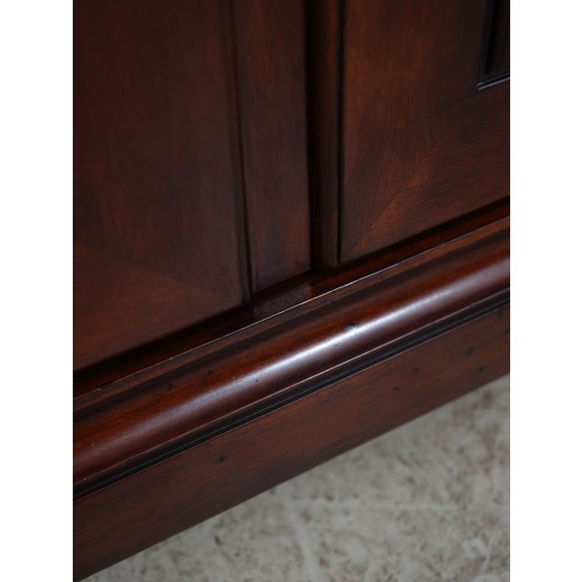 Sligh Large Cherry Home Theater Entertainment Unit For Sale - Image 13 of 18