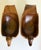 Mid 20th Century Mid-Century Modern Hand-Carved Wood Duck Salad Bowl Set With Serving Bowl - 9 Pieces For Sale - Image 11 of 12