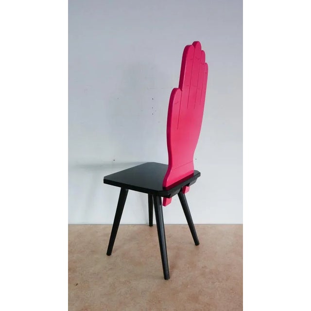 Wooden Advertising Chair by Engelmann & Leupin for Roth-Händle Tobacco For Sale - Image 6 of 14