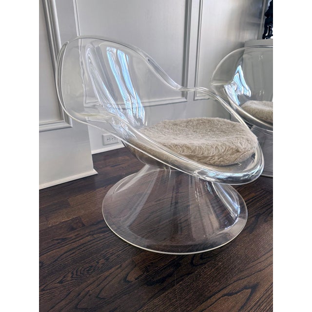 Pair Daffodil Lounge Chairs by Erwin & Estelle Laverne For Sale - Image 12 of 12