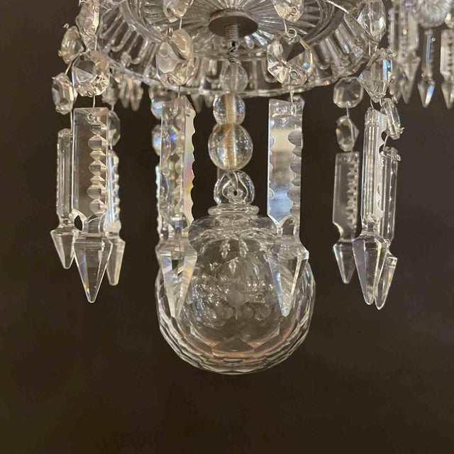 19th Century Bohemian Twelve-Light Crystal Chandelier, Italy For Sale - Image 18 of 18