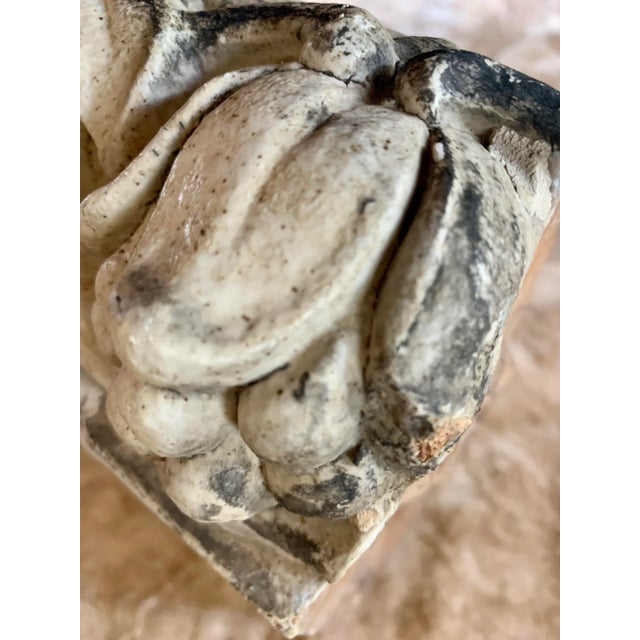 Late 19th Century Victorian English Architectural Corner Frieze Fragment/Molded Ornamental Building Brick For Sale - Image 9 of 11